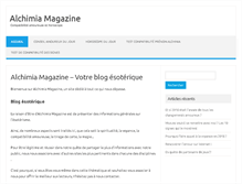 Tablet Screenshot of alchimia-magazine.com